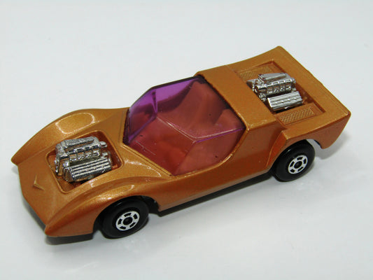 Matchbox Superfast 4B Gruesome Twosome YELLOW Interior