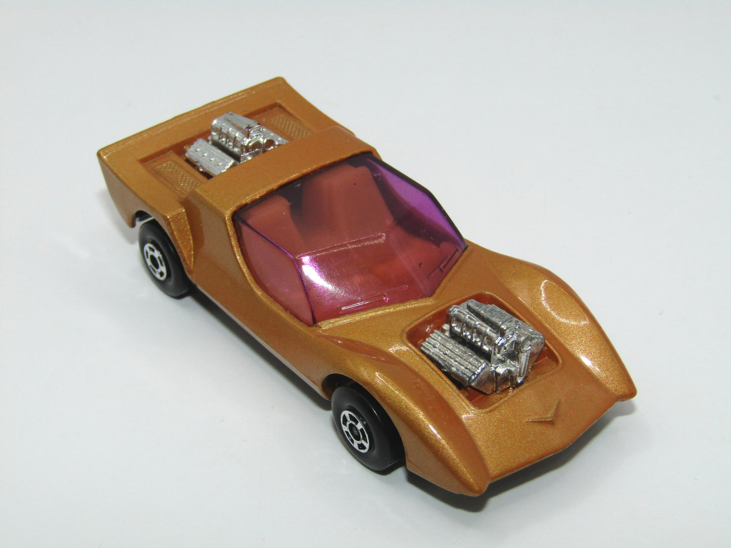 Matchbox Superfast 4B Gruesome Twosome YELLOW Interior