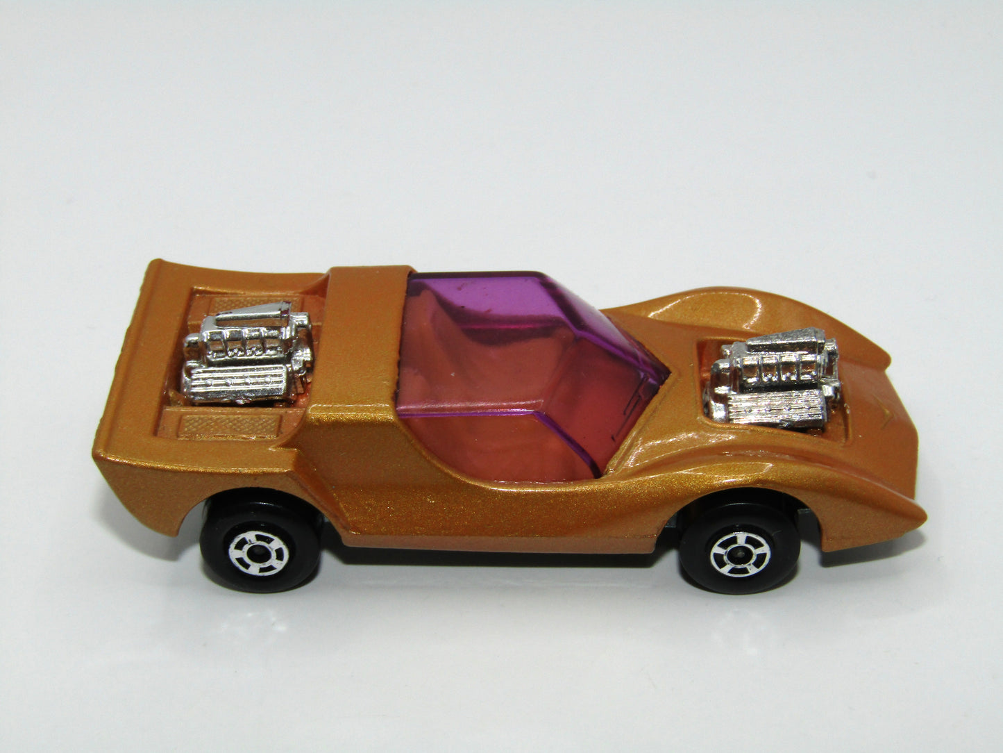 Matchbox Superfast 4B Gruesome Twosome YELLOW Interior