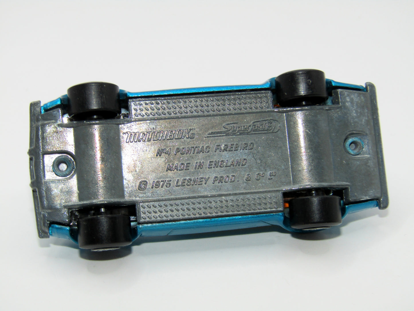 Matchbox Superfast 4C Pontiac Firebird Light Metallic Blue