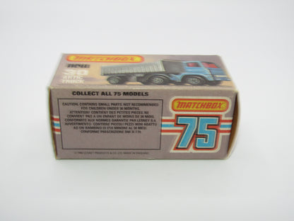 Matchbox Superfast No 30D Articulated Truck RED CREAM GRILLE Silver Dump