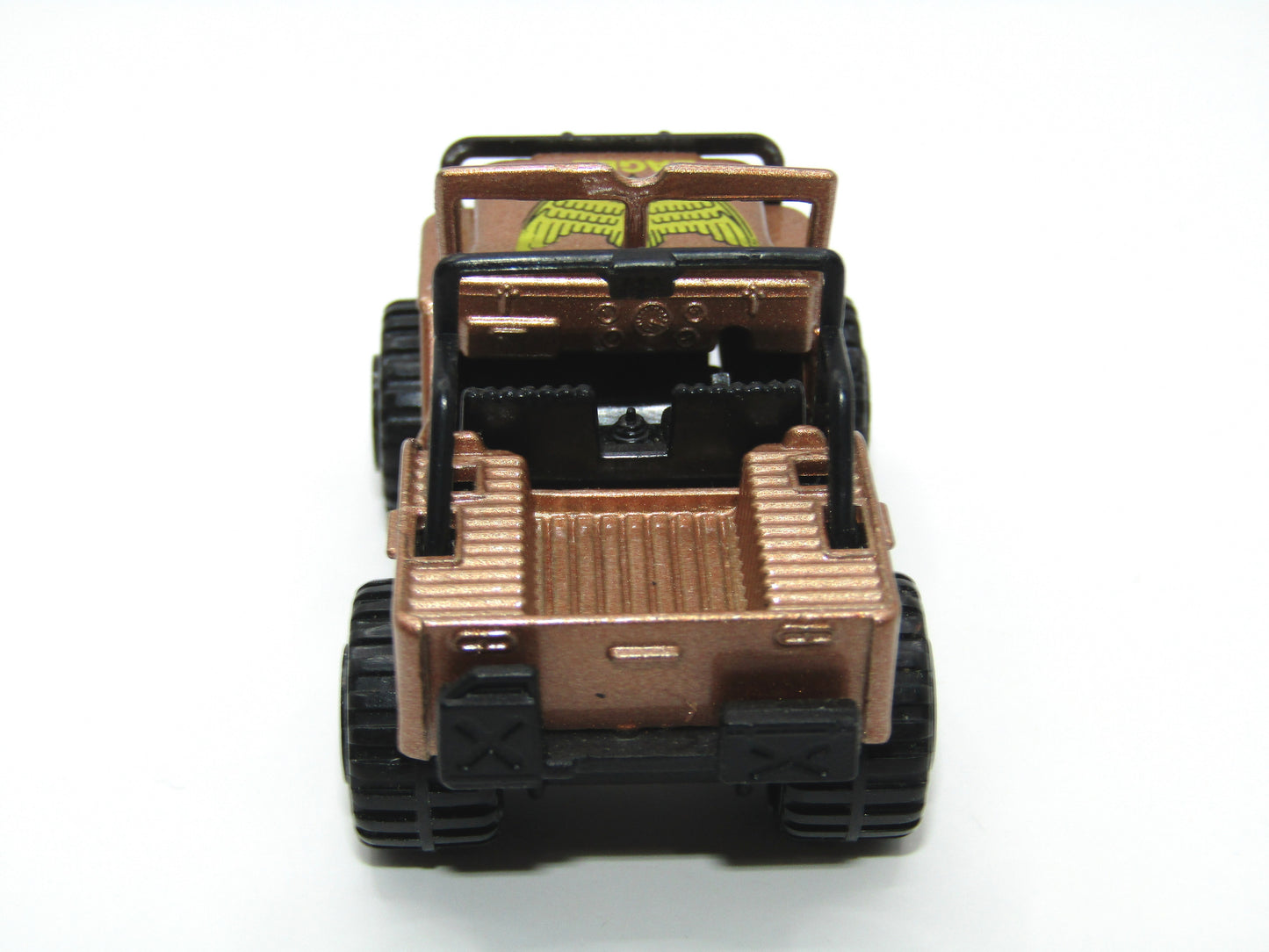 Matchbox Superfast 5D 4x4 Jeep Light Metallic Tan Golden Eagle Tampo