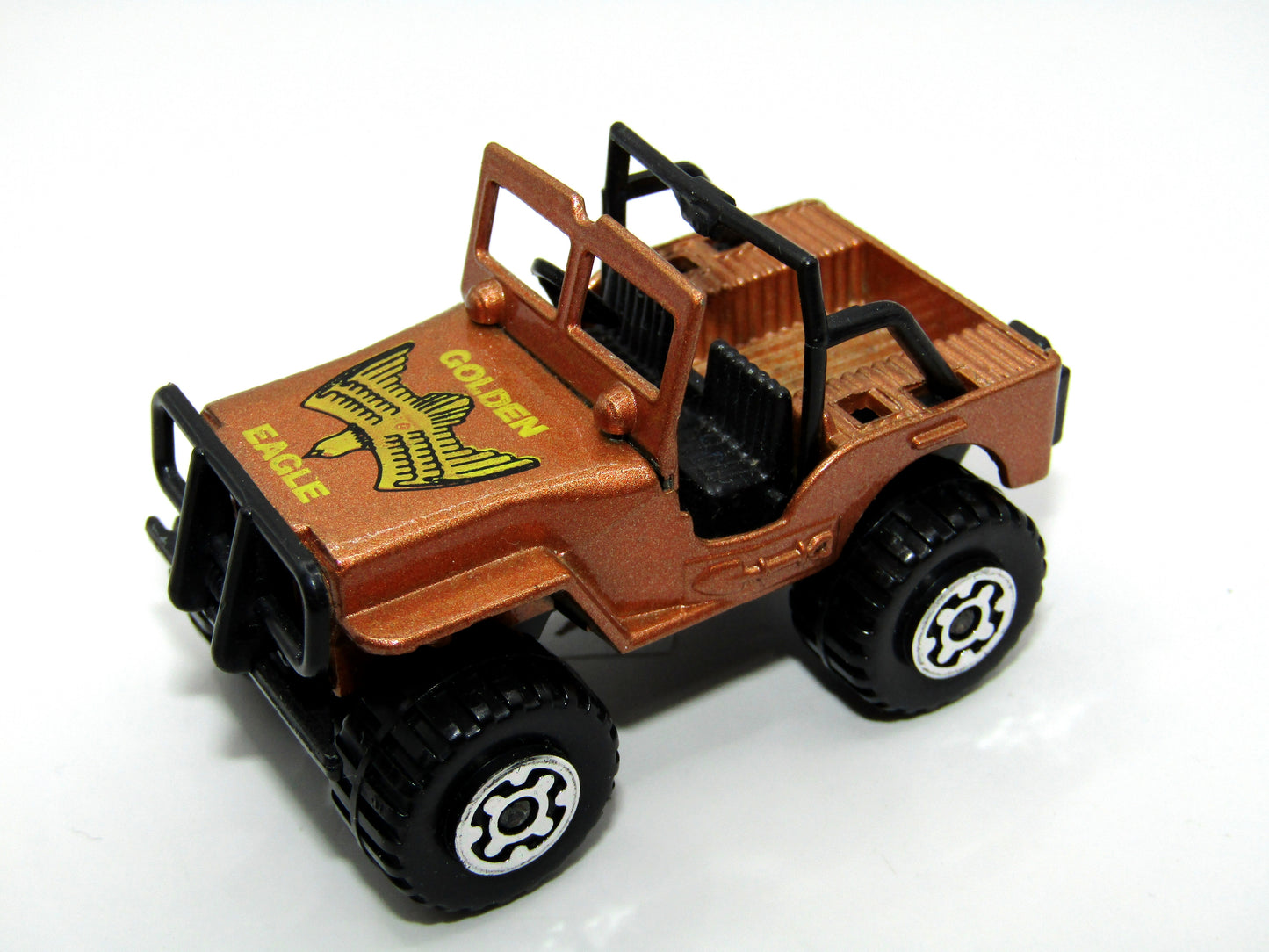 Matchbox Superfast 5D 4x4 Jeep Bronze Golden Eagle Tampo