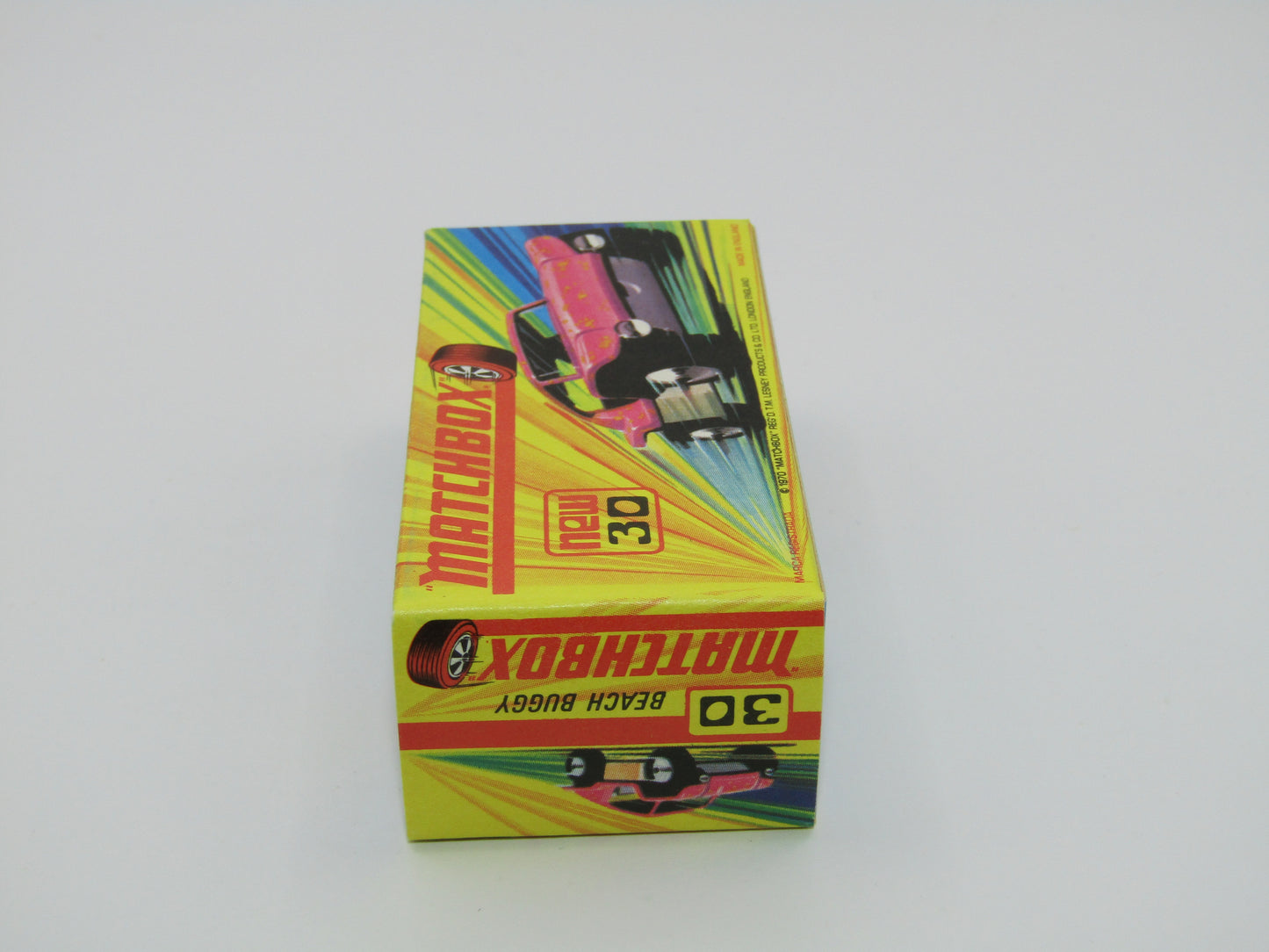 Matchbox Superfast No 30B Beach Buggy Dark Purple Less Splatter