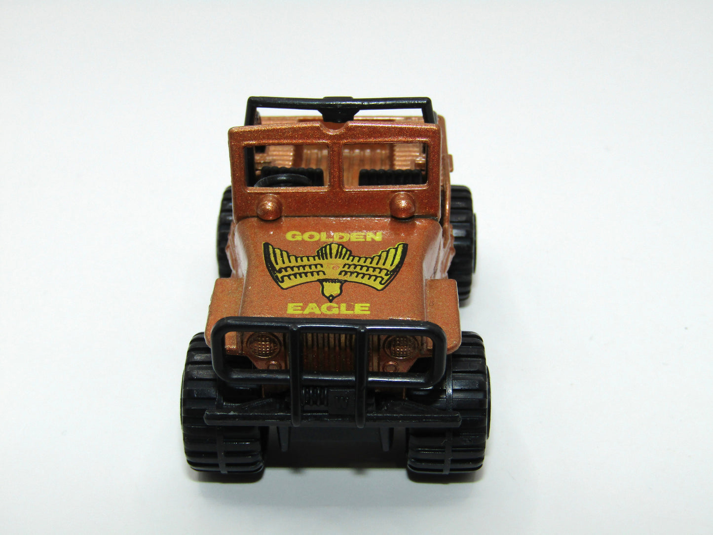 Matchbox Superfast 5D 4x4 Jeep Bronze Golden Eagle Tampo