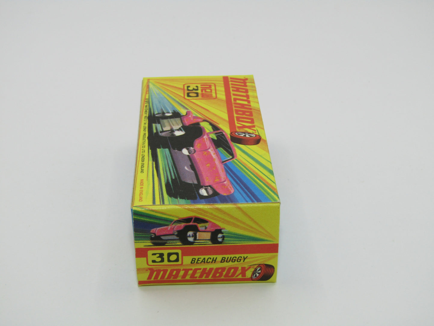 Matchbox Superfast No 30B Beach Buggy Dark Purple Less Splatter