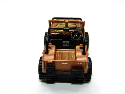 Matchbox Superfast 5D 4x4 Jeep Bronze Golden Eagle Tampo