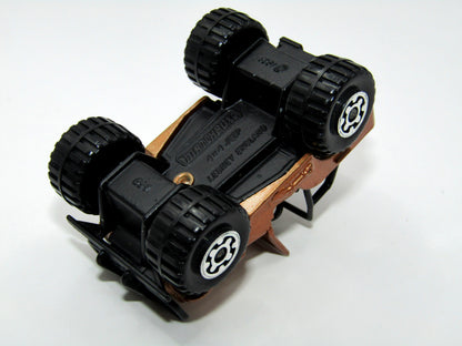 Matchbox Superfast 5D 4x4 Jeep Bronze Golden Eagle Tampo