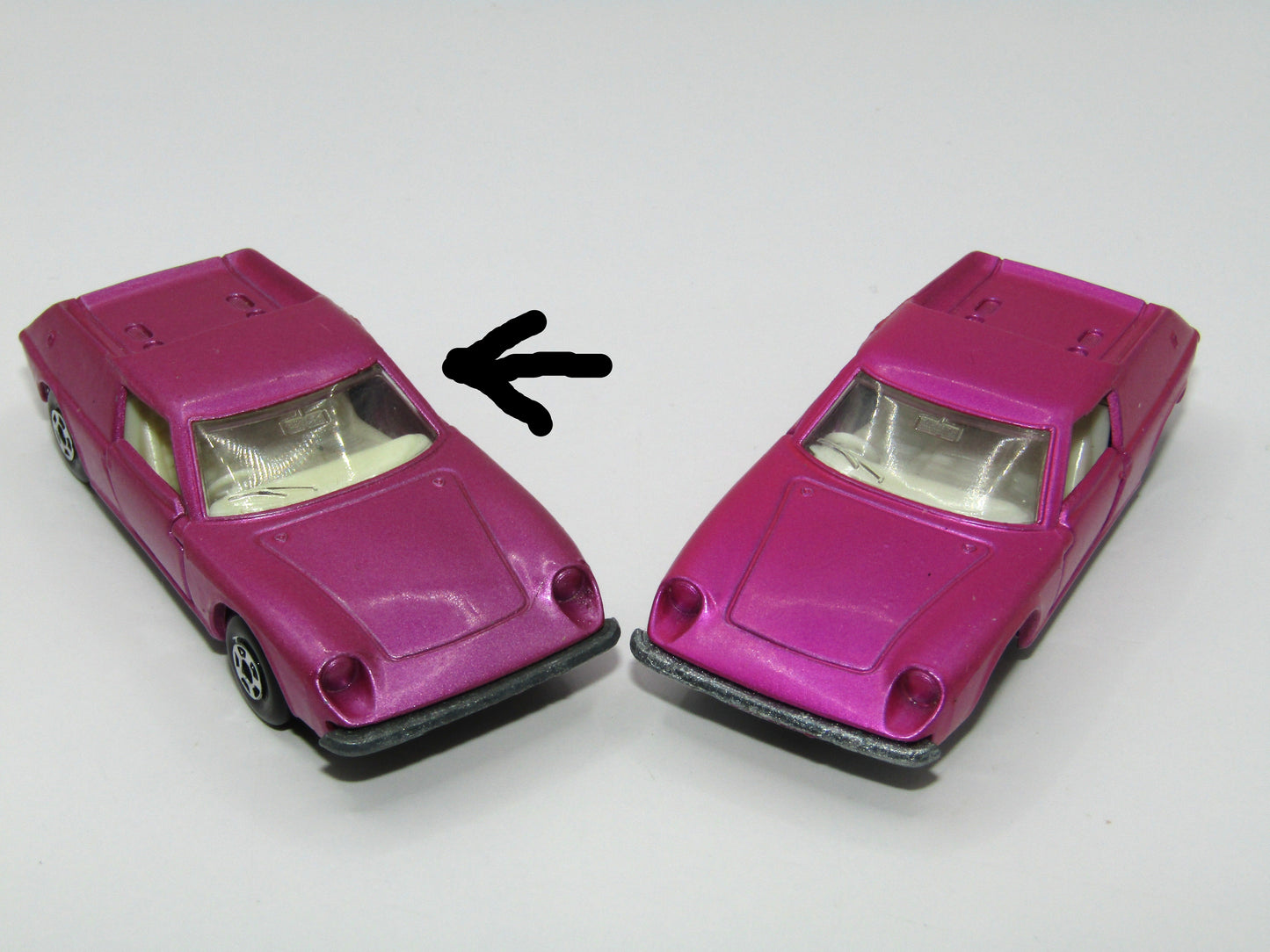 Matchbox Superfast 5A Lotus Europa PURPLE - Wide Wheels