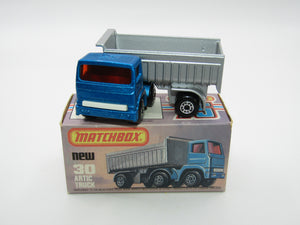 Matchbox Superfast No 30D Articulated Truck NO LEYLAND Cast AMBER Windows