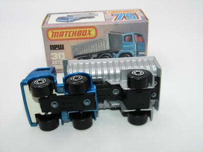 Matchbox Superfast No 30D Articulated Truck NO LEYLAND Cast AMBER Windows