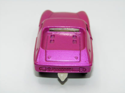 Matchbox Superfast 5A Lotus Europa Pink Factory Error - Hotfoil on Wheel