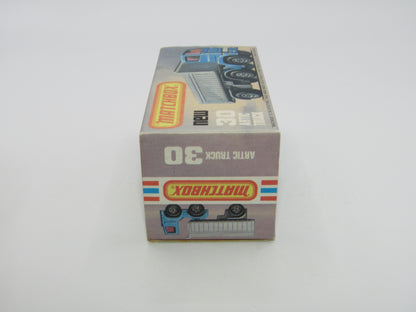 Matchbox Superfast No 30D Articulated Truck NO LEYLAND Cast AMBER Windows