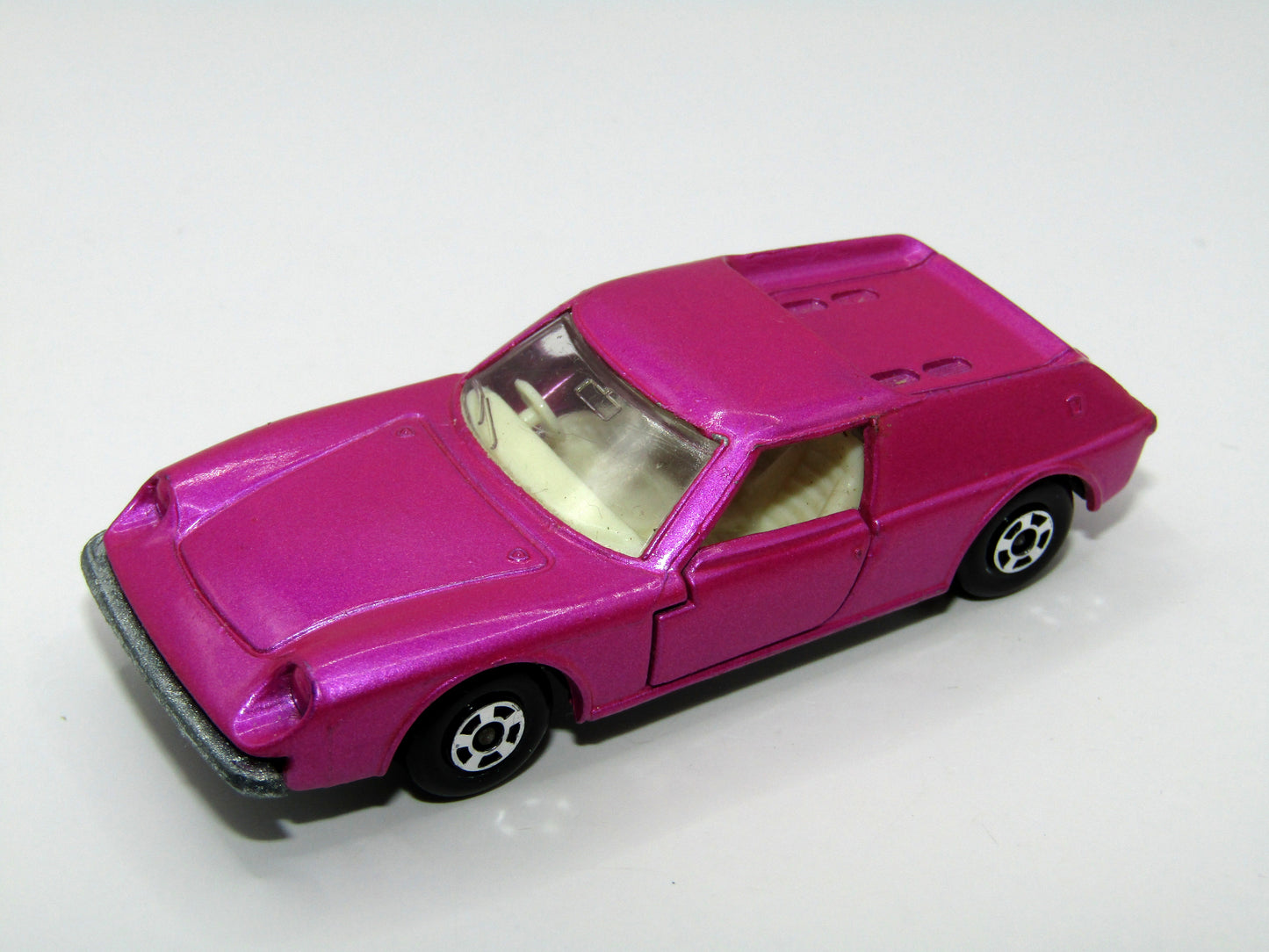 Matchbox Superfast 5A Lotus Europa Glossy Pink Wide Wheels