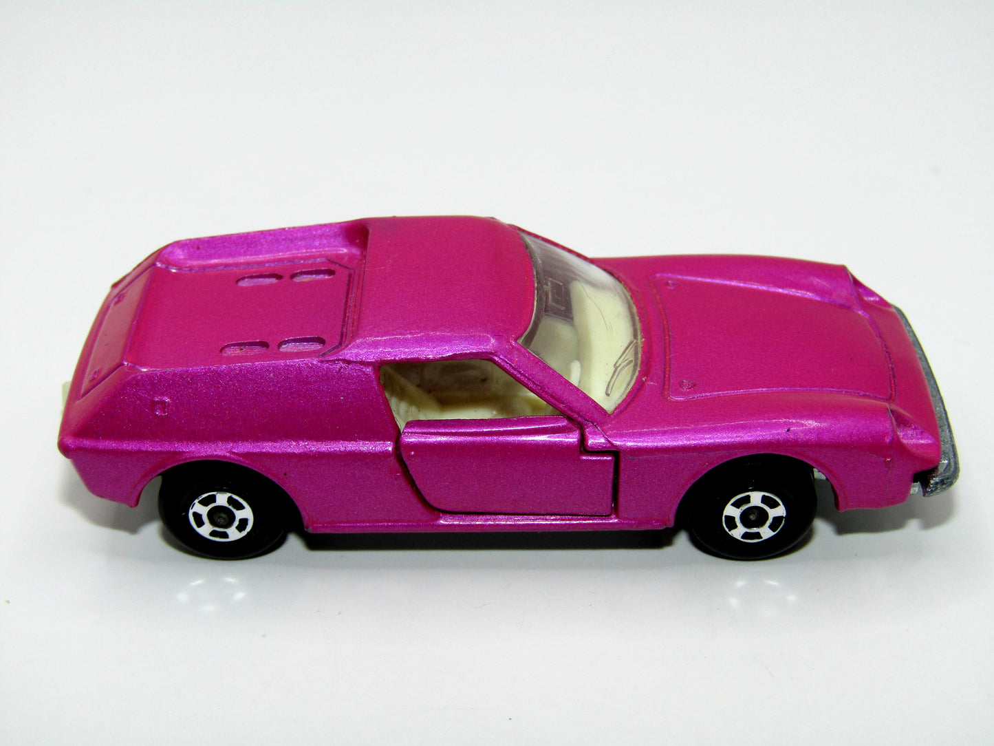 Matchbox Superfast 5A Lotus Europa Glossy Pink Wide Wheels
