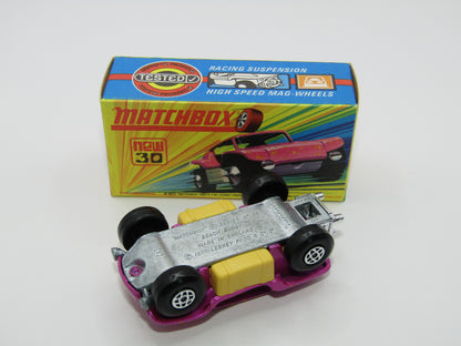 Matchbox Superfast No 30B Beach Buggy Pink LIGHT YELLOW Interior