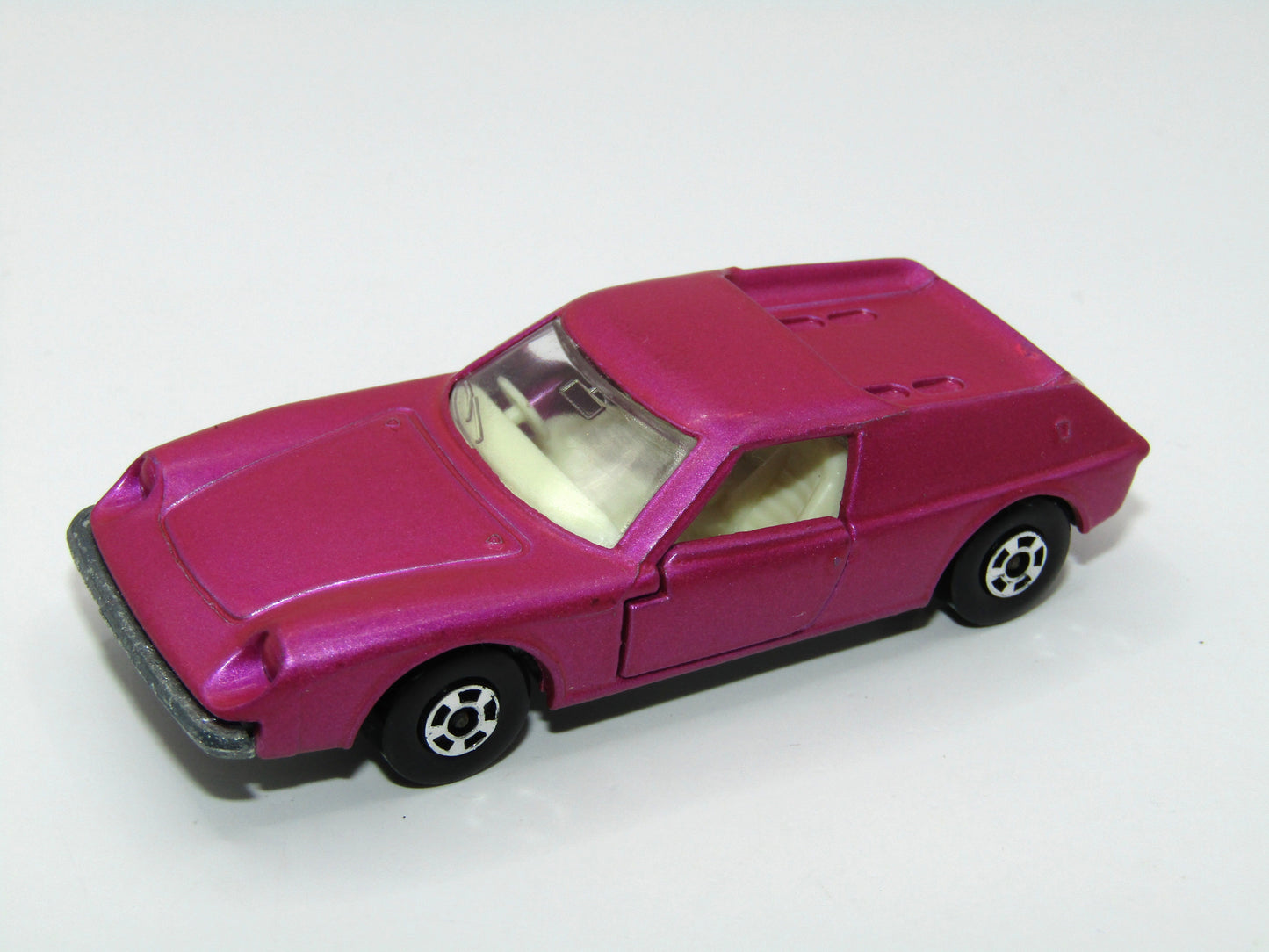Matchbox Superfast 5A Lotus Europa Satin Pink Wide Wheels