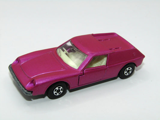 Matchbox Superfast 5A Lotus Europa Satin Pink Wide Wheels