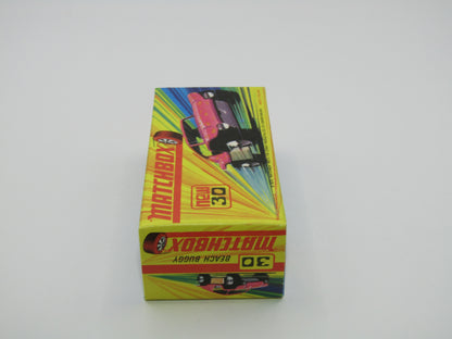 Matchbox Superfast No 30B Beach Buggy Pink LIGHT YELLOW Interior
