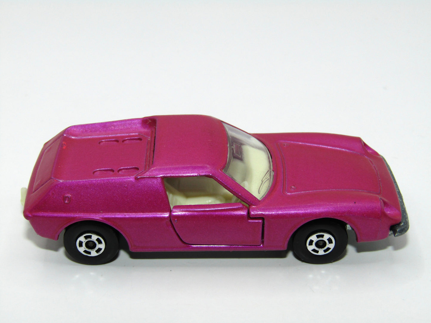 Matchbox Superfast 5A Lotus Europa Satin Pink Wide Wheels