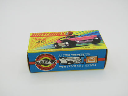 Matchbox Superfast No 30B Beach Buggy Pink LIGHT YELLOW Interior