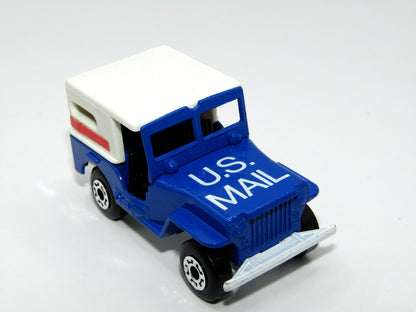 Matchbox Superfast 5C U.S Mail Truck Light Red Label No 5 Base