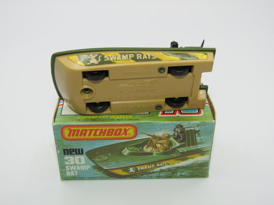 Matchbox Superfast No 30C Swamp Rat BEIGE Base