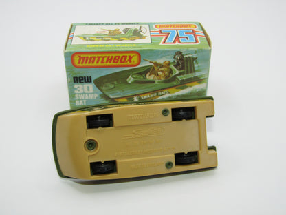 Matchbox Superfast No 30C Swamp Rat BEIGE Base