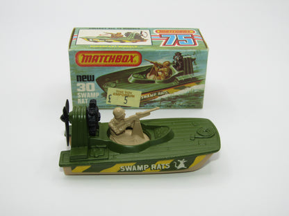 Matchbox Superfast No 30C Swamp Rat Light Tan Base