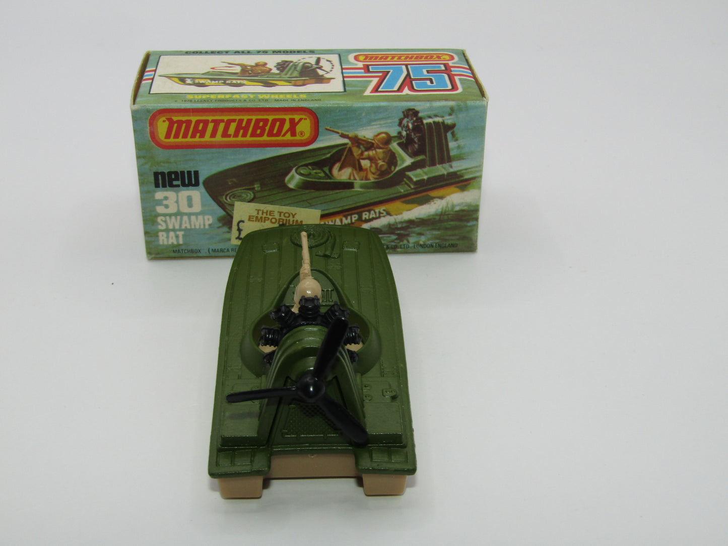 Matchbox Superfast No 30C Swamp Rat Light Tan Base