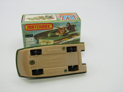 Matchbox Superfast No 30C Swamp Rat Light Tan Base