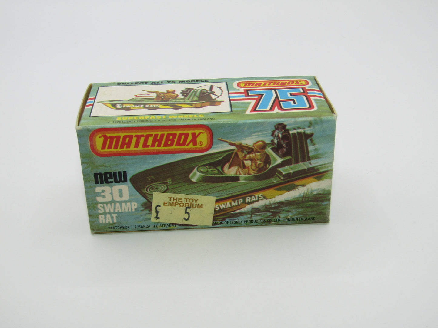 Matchbox Superfast No 30C Swamp Rat Light Tan Base