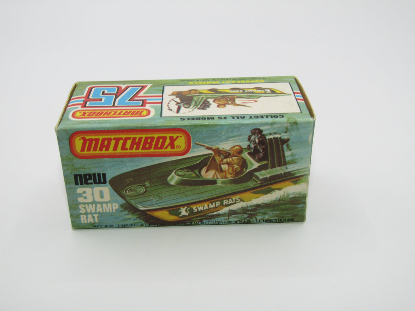Matchbox Superfast No 30C Swamp Rat Light Tan Base