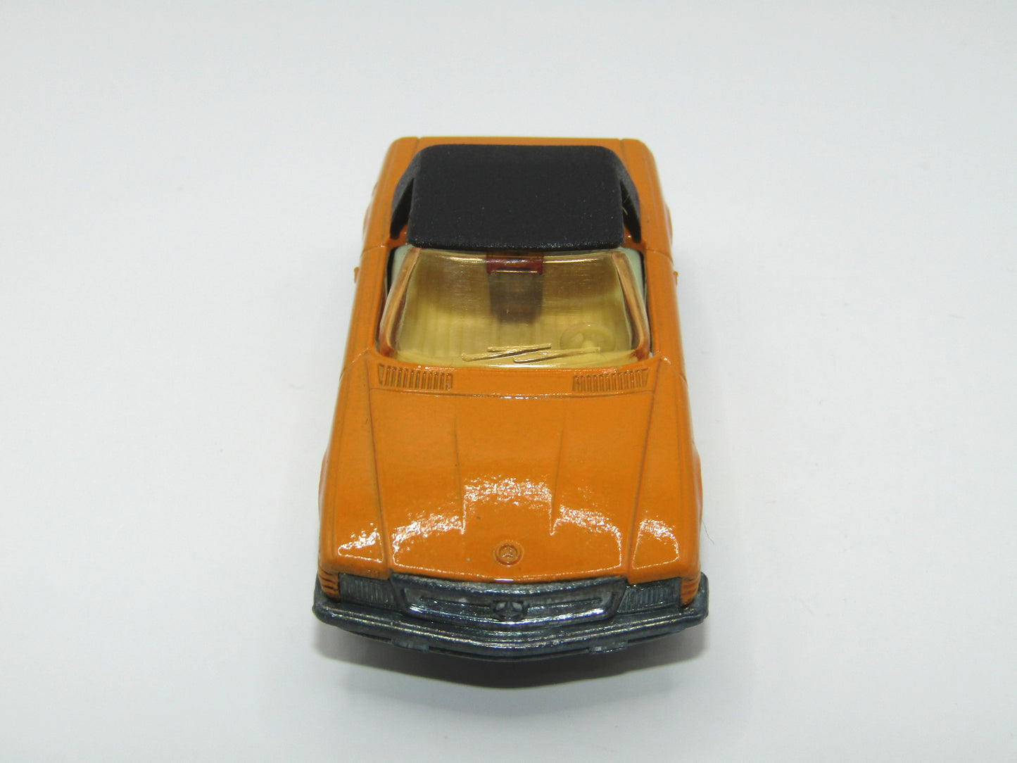 Matchbox Superfast 6B Mercedes 350SL Orange 5 Spoke Wheels