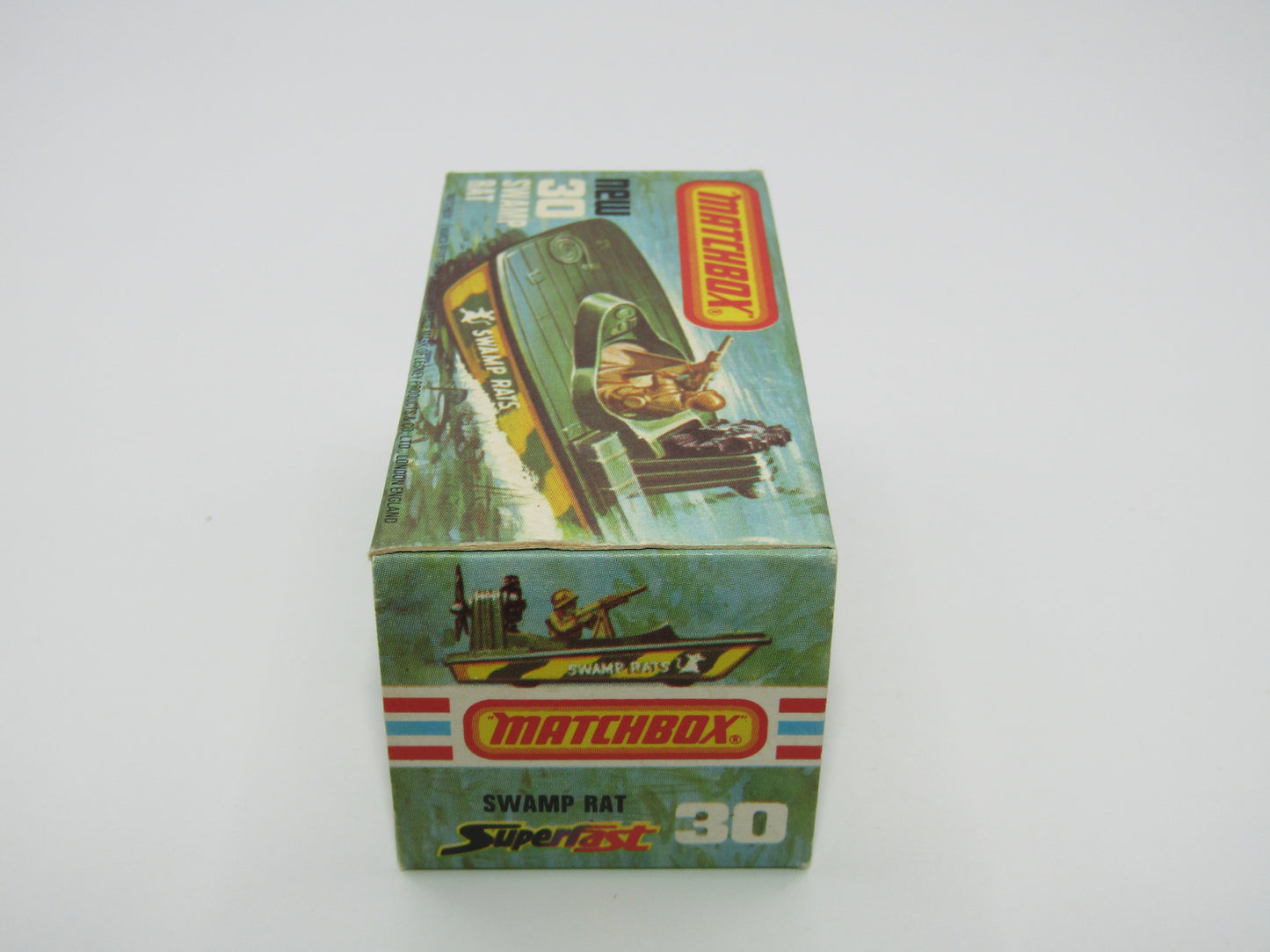 Matchbox Superfast No 30C Swamp Rat Light Tan Base