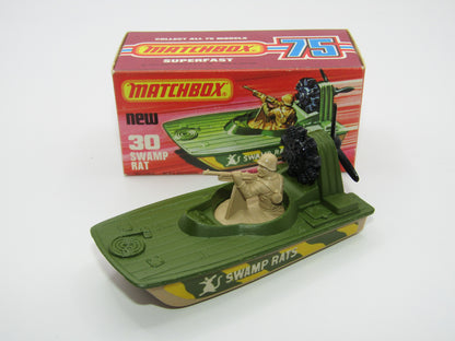 Matchbox Superfast No 30C Swamp Rat Dark Tan Base