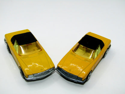Matchbox Superfast 6B Mercedes 350SL LIGHT Yellow