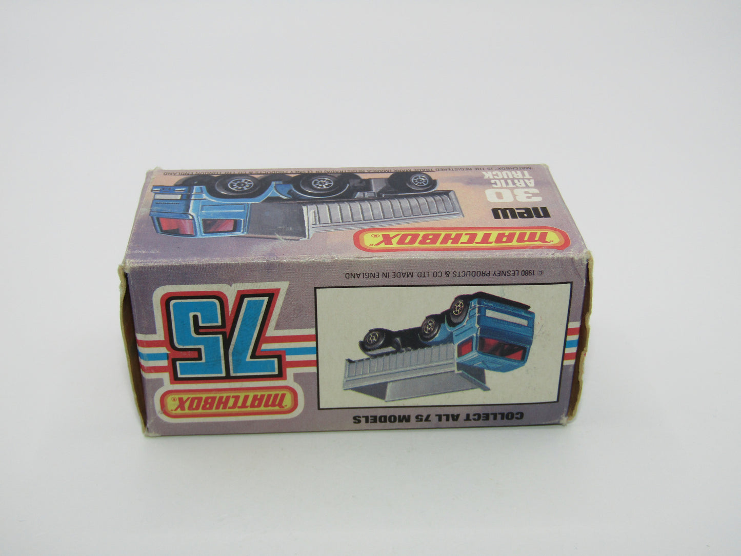 Matchbox Superfast No 30D Articulated Truck PAULS DARK YELLOW Grille