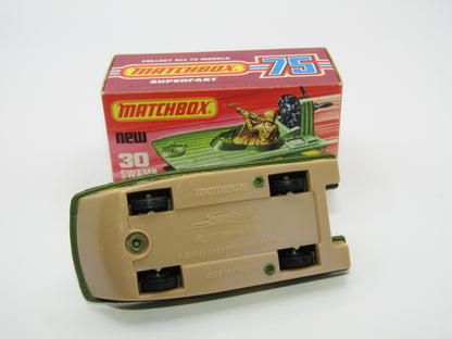 Matchbox Superfast No 30C Swamp Rat Dark Tan Base