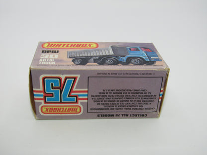 Matchbox Superfast No 30D Articulated Truck PAULS DARK YELLOW Grille