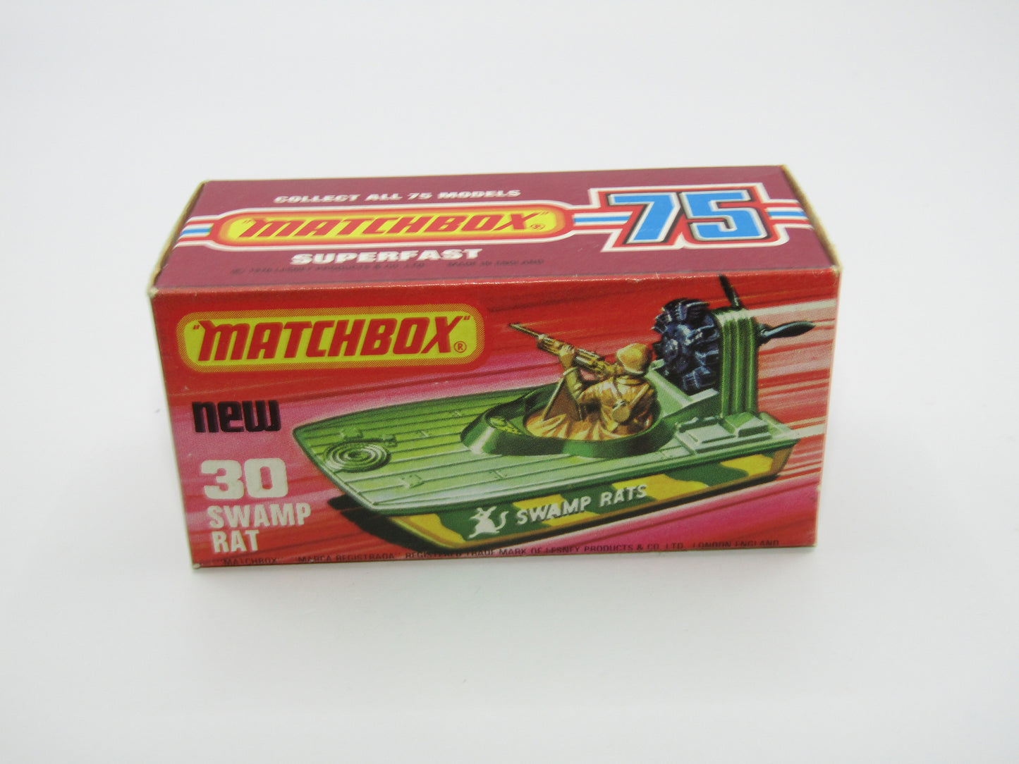 Matchbox Superfast No 30C Swamp Rat Dark Tan Base