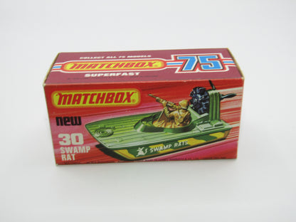 Matchbox Superfast No 30C Swamp Rat Dark Tan Base