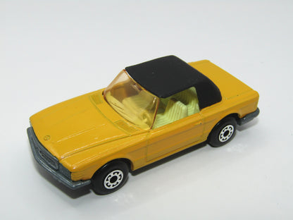 Matchbox Superfast 6B Mercedes 350SL Medium Yellow