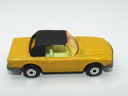 Matchbox Superfast 6B Mercedes 350SL Medium Yellow