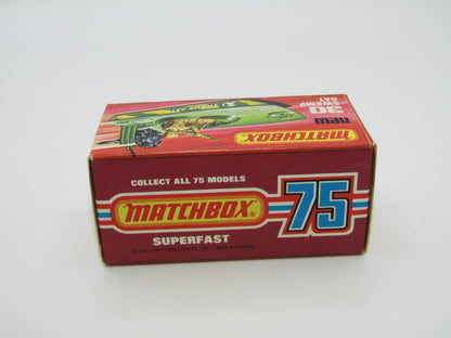 Matchbox Superfast No 30C Swamp Rat Dark Tan Base