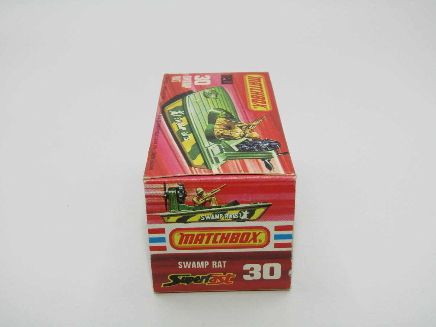 Matchbox Superfast No 30C Swamp Rat Dark Tan Base