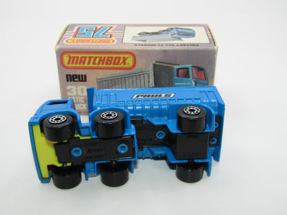 Matchbox Superfast No 30D Articulated Truck PAULS Lemon Yellow Grille