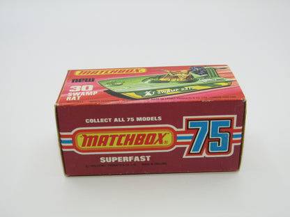 Matchbox Superfast No 30C Swamp Rat Dark Tan Base