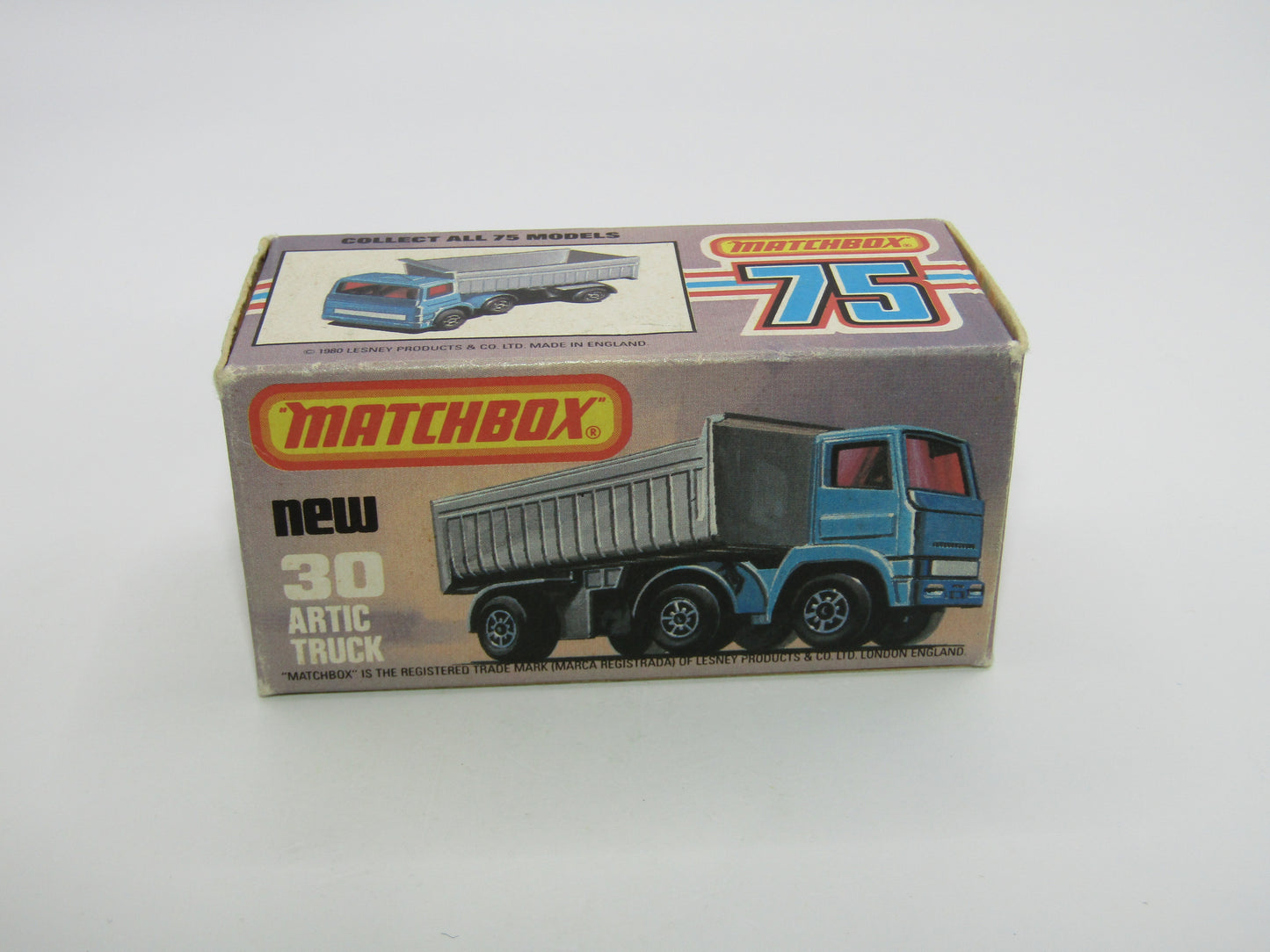 Matchbox Superfast No 30D Articulated Truck PAULS Lemon Yellow Grille