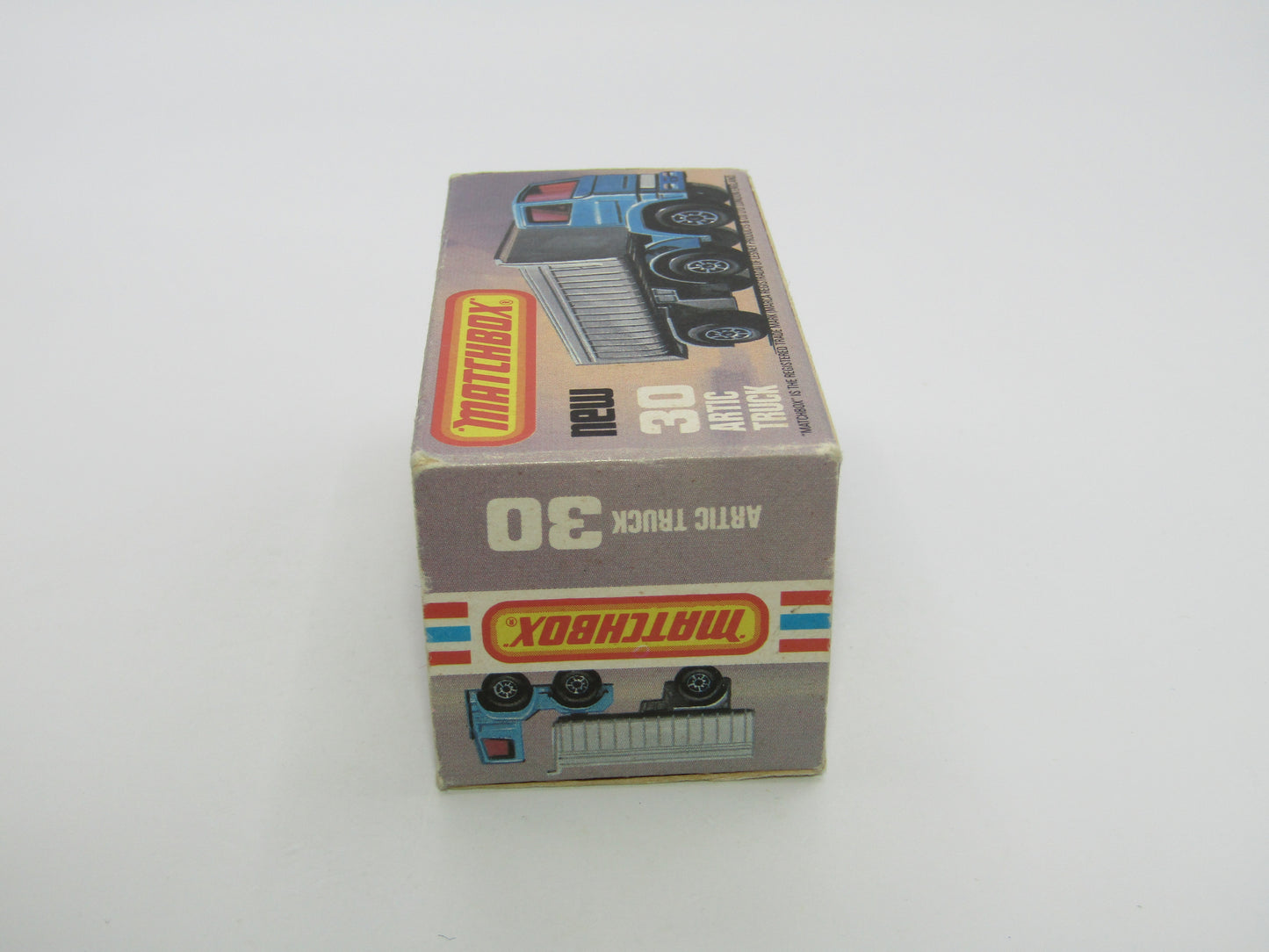 Matchbox Superfast No 30D Articulated Truck PAULS Lemon Yellow Grille